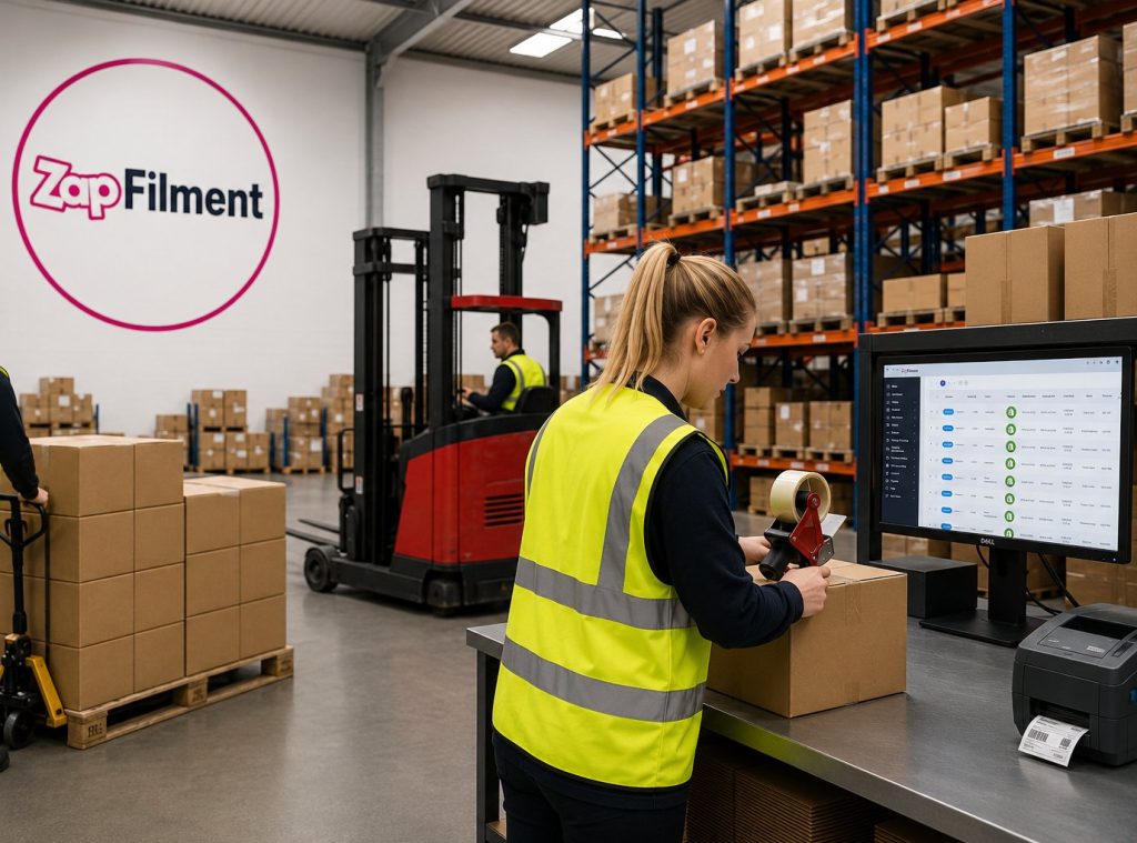 Shopify fulfilment UK at ZapFilment
